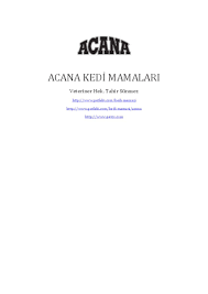 Acana Kedi Mamalari Pdf Pdfsr Com Kedi Kopek