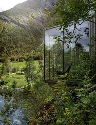 They hover above the land without impact, like an observatory outpost. Juvet Landscape Hotel In Norway The Stylemate