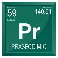 Praseodimio Symbol Praseodymium In Spanish Language Element Tabla Periodica De Los Elementos Quimicos Tabla Periodica De Los Elementos Tabla Periodica