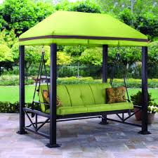 Gazebos To Create Your Patio Area A Social Location Dova Home Outdoor Patio Swing Porch Swing Bed Patio Gazebo
