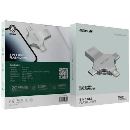 Green Lion (4 In 1 512GB)