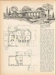 Vintage House Plans Multi Level Homes Part 12 Vintage House Plans Mid Century Modern House Plans Vintage House