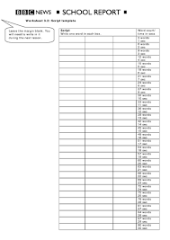 We use your linkedin profile and activity data to personalize ads and to show you more relevant ads. Bbc News School Report Script Template Worksheet For 5th 6th Grade Lesson Planet