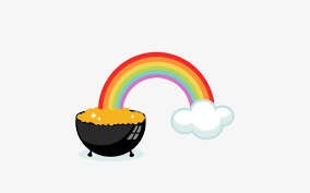 Download Pot Of Gold With Rainbow Svg Cutting Files For Scrapbooking St Patricks Day Clipart Rainbow Transparent Png 432x432 Free Download On Nicepng