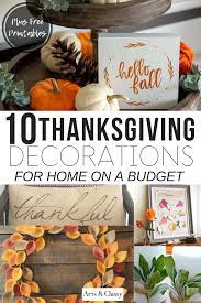 10 Thanksgiving Decor Printables For Home On A Budget Arts And Classy Thanksgiving Crafts Diy Thanksgiving Decor Printables Thanksgiving Centerpieces Diy