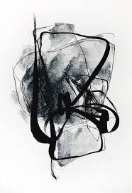 Kittysabatier Com Art Toile Abstraite Peinture Noir Et Blanc Art Abstrait Contemporain