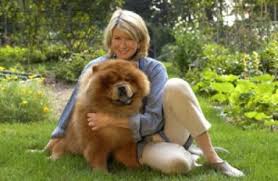 Martha Stewart And Her Chow Named Paw Paw Dog Lovers Puppies Paw
