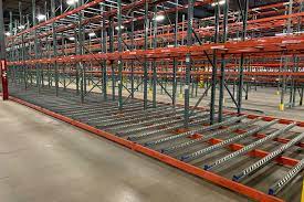 Used Pallet Flow Rack For Sale American Surplus