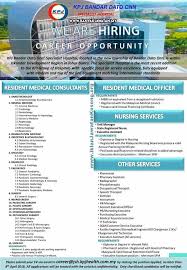 Portal jawatan kosong kerajaan ingin berkongsi maklumat peluang pekerjaan di jabatan. Jawatan Kosong Di Kpj Bandar Dato Onn Specialist Hospital 8 April 2018 Kerja Kosong 2021 Jawatan Kosong Kerajaan 2021