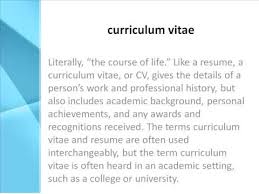 In the us and canada, a cv refers to a recruitment document detailing your academic and employment history. Curriculum Vitae Definition What Does Curriculum Vitae Mean Youtube