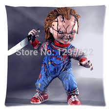 If you are unable to think of a nice birthday present for your friends', neighbors' or own kids, chucky doll. Hot Sale Custom Scary Chucky Doll Soft Fashion Cotton Zippered Linen Decorative Single Pillow Case Size 18 X18 Twin Sides U54 Fashion Pillow Case Pillow Casechucky Doll Aliexpress