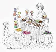Pin On Illustration Candy Shops