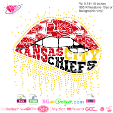 Etsy shops never receive your credit card information. Lllá…dripping Lips Kansas Chiefs The Best Cut Files Cricut