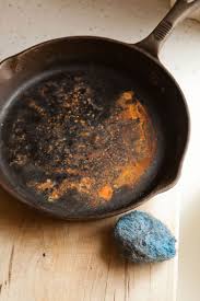 How To Restore A Rusty Cast Iron Skillet Rusty Cast Iron Skillet Iron Skillet Cleaning Cast Iron Skillet
