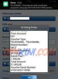 Sukses Isi Pulsa Simpati Lewat Btn Mobile Opikini