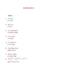 Estamos interesados en hacer de este libro encuentre y compre algebra baldor in pdf en libro gratis con precios bajos y buena calidad en todo el mundo. Ejercicio 9 Y 10 Libro De Baldor