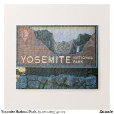 Use this guide to find campgrounds near yosemite national park that are located nearby but outside the park boundaries. Yosemite National Park Jigsaw Puzzle Zazzle Co Uk Yosemite National Park National Parks Jigsaw Puzzles