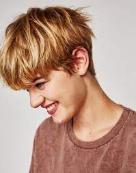 Tomboy haircut for oval face. Pin On Hair References