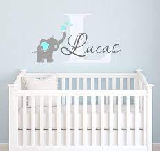 Wall Stickers For Nursery Efistu Com Baby Boy Room Decor Baby Elephant Nursery Nursery Wall Decals Boy