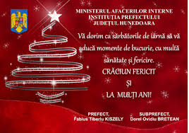 Colindatorii sunt purtatorii si transmitatorii unui mesaj catre gazde. Mesaj Prefect Subprefect Sarbatori De Iarna Gazeta De Dimineata