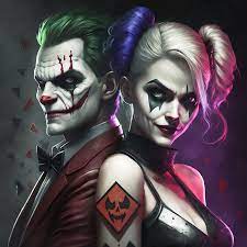 Joker and Harley Digital Art by Creationistlife - Pixels