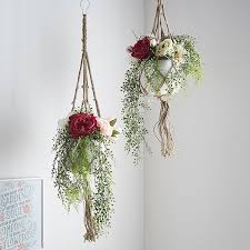 Quelles Belles Suspensions Florales Zodio Pastel Cuivre Chocolat Oeufs Paques Lapin Decoration Zodio Magasin Deco Suspension Fleurs