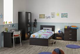 Chambre Complete Enfant En Bois Bruges Et Gris Eden 90x200 Furniture Home Decor Bed