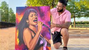 View this post on facebook. Selena Quintanilla Realistic Painting Tribute Youtube