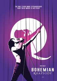 Рами малек, люси бойнтон, гвилим ли и др. Bohemian Rhapsody 2018 Movie Poster Queen Poster Bohemian Rhapsody Queen Art