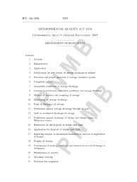 Nepa documents are completed during pe and typically evaluate impacts relating to noise, air quality, natural ecosystems and water resources, communities/row takes. Environmental Quality Sewage Regulations 2009 P U A 432 2009
