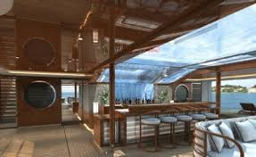 2048 x 1152 jpeg 121 кб. Inside Lawrence Stroll S 200 000 000 Faith Yacht Superyachtfan Glass Bottom Pool Bar Interior Design Exterior Design