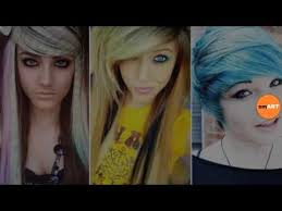 They can appear in various styles and colors. Emo Hairstyles For Girls How To Get Emo Hair Youtube