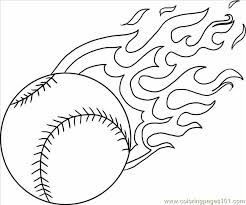Primary, secondary, and tertiary colors. A Baseball With Flames Step 4 Coloring Page For Kids Free Baseball Printable Coloring Pages Online For Kids Coloringpages101 Com Coloring Pages For Kids