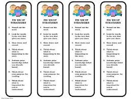 Free Fix Em Up Reading Strategies Bookmarks Reading Strategy Bookmarks Reading Strategies Cafe Reading Strategies