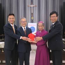 Bishop David J. H. Lai assumes the position of Chair of St. John's  University Board of Trustees 賴主教 榮信董事 就任聖約翰科技大學 董事長感恩禮拜 Thanksgiving  Service @ Advent Church, Taiwan