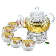 We did not find results for: 8in1 Pumpkin Shaped Glass Tea Set 1 580ml Heat Resistant Teapot 6 Cups 1 Warmer Ebay