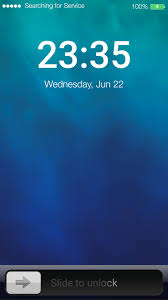 If held, power calls up the slide to power off button. Slide To Unlock Iphone For Android Apk Download