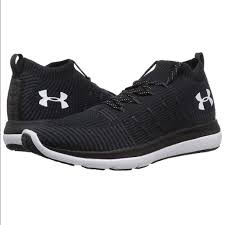 Black And White Under Armour Shoes Women S Under Armour Shoes Under Armour Sneakers Color Black White Size 7 5 Black Shoes Women Under Armour Shoes Sneakers