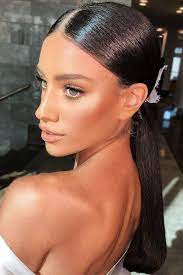 35 Creative Low Ponytail Hairstyles For Any Season And Occasion Low Ponytail Hairstyles Sleek Hairstyles Sleek Ponytail
