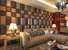 3d Leather Tiles For Living Room Wall Designs Modern Living Room Other By Art3dwallpanels Houzz Uk