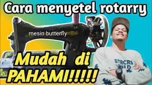 Langkah pertama adalah buka sepatu nya. Cara Menyetel Rotary Mesin Jahit Butterfly Mesin Butterfly Benang Tidak Nyangkut Youtube