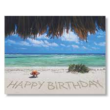 Maybe you would like to learn more about one of these? Happy Birthday On The Beach Card Hrdirect