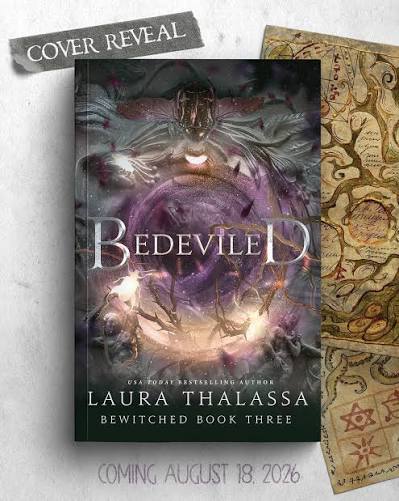 It's Bedeviled cover reveal day! And if you thought that I already had a  cover reveal, you are not wrong. Partway through my Bewitched series, the  covers were redone, but my publisher