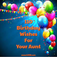 Choose from a variety of fun and professional birthday card templates to make you card. Happy Birthday Aunt 110 Birthday Wishes Messages With Images
