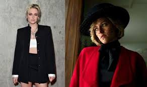 The late royal owned a similar garment and wore it on two notable occasions, once during an official. Kristen Stewart As Princess Diana Stills From New Movie Spencer Suggest Drippy Version Express Co Uk