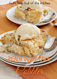 Peach Dump Cake Cobbler Recipe Peach Dump Cake Cobbler Recipes Dump Cake