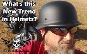 What S This New Trend In German Motorcycle Helmets The Bikers Den German Motorcycle Helmet Helmet New Trends