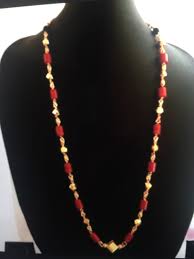 Havalda Sara Coral Necklace Necklace Beaded Necklace A.a.avalakki gem & jewellery, belgaum. pinterest