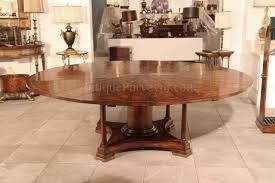 90 Round Mahogany Radial Dining Table With Jupe Patent Action Dining Table With Leaf Mahogany Dining Table Dining Table