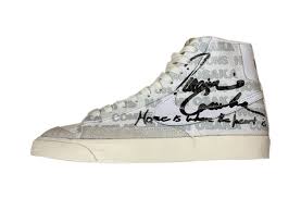 Late july, it was revealed that comme des garcons and naomi osaka would be working together on a nike blazer mid. Comme Des Garcons X Naomi Osaka X Nike Blazer Detali Reliza